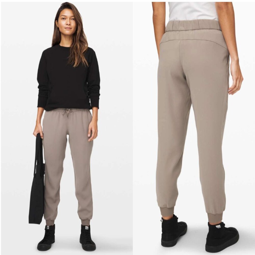 Lululemon On the Fly Jogger size 10 Carbon Dust